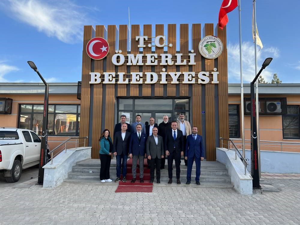 Ömerli Mayor Mr. Hüsamettin ALTINDAĞ visit